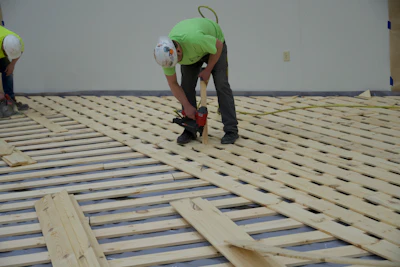 7 Subfloor Stapling