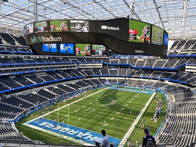 So Fi Stadium Interior 2021