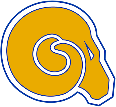 Albany State Golden Rams Logo svg