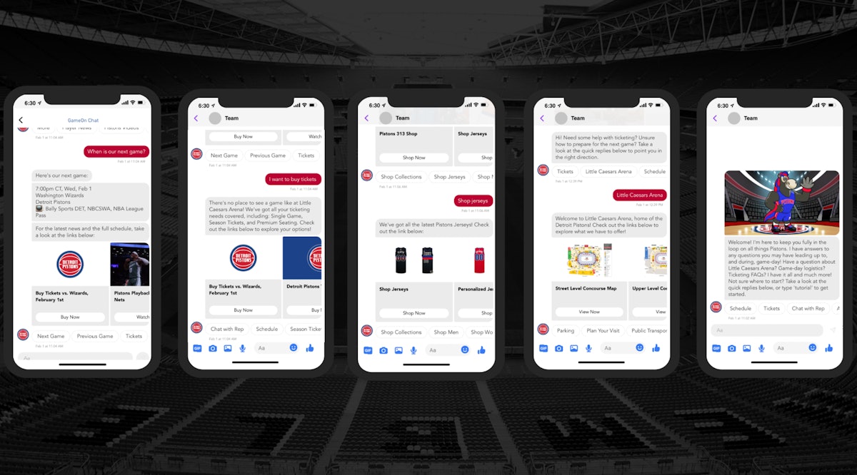 Detroit Pistons Select GameOn Technology to Enhance Fan Experience