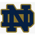 142 1429899 University Of Notre Dame Notre Dame Team Logo