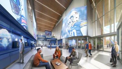 Auburn University Football Performance Center (Rendering)