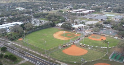 Field Facility Improvements Belmont Heights Little League At Cyrus Greene Park