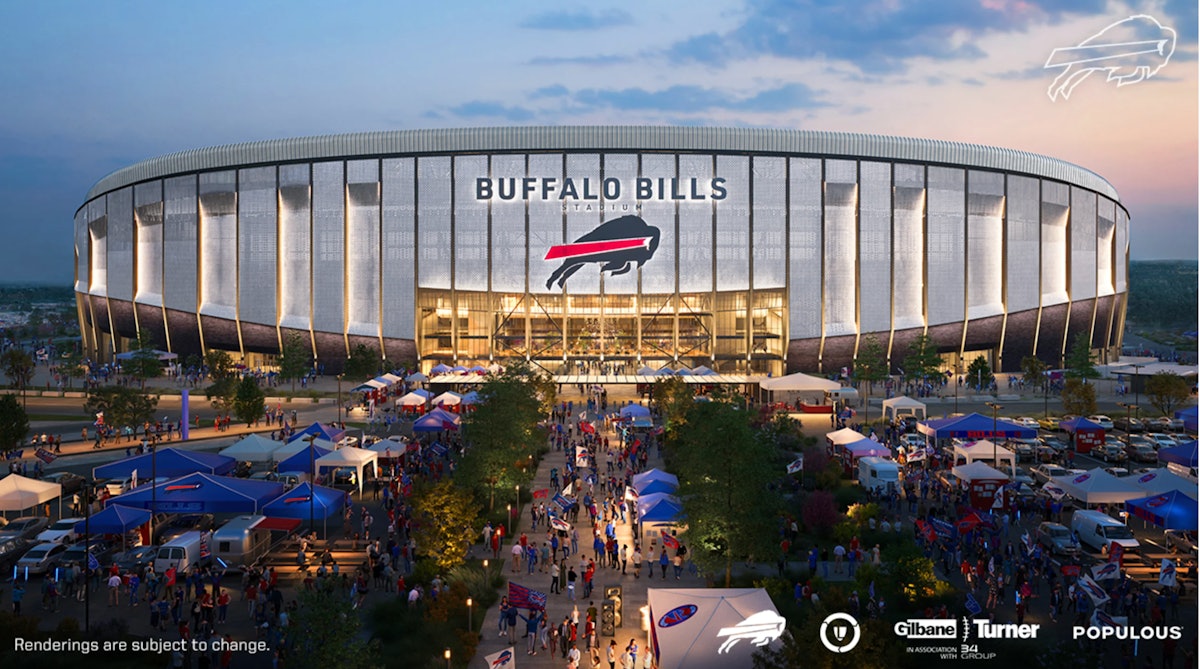 Buffalo Bills give fans closer look at new stadium design with release of  more renderings