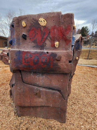 Vandalism at American Legion Park
