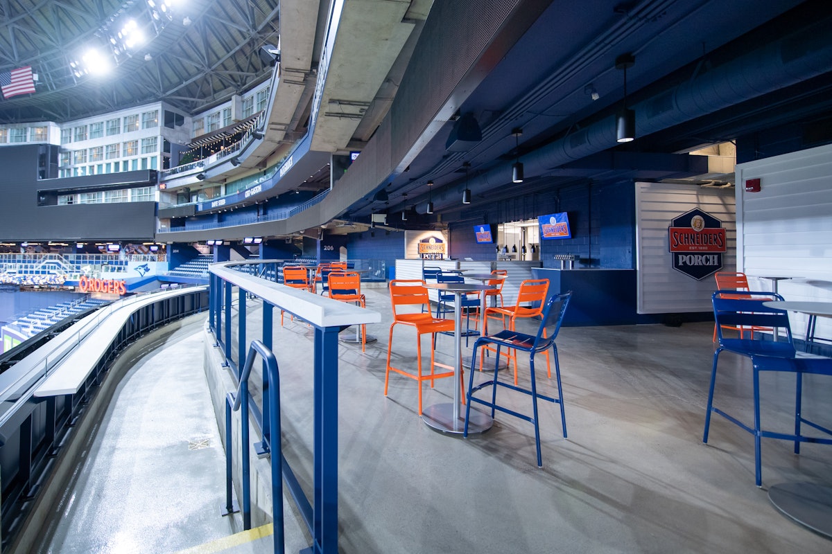 Blue Jays Unveil Completed 'Outfield Neighborhoods
