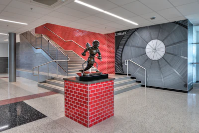 Herndon Hs herndon Hs Main Street South Entry