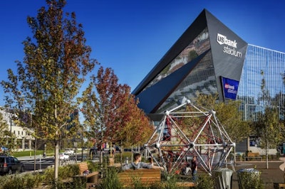 Us Bank Stadium Exterior Stadium And Park Akers Photography