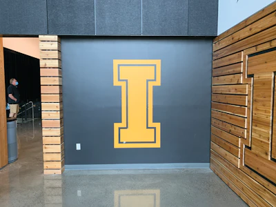 University Of Idaho Alumni Room Door Fully Opened