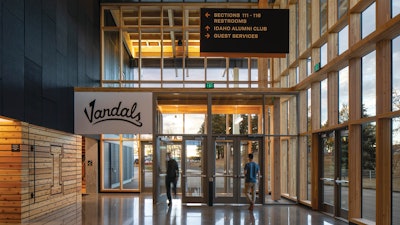 University Of Idaho Arena Lobby Entry