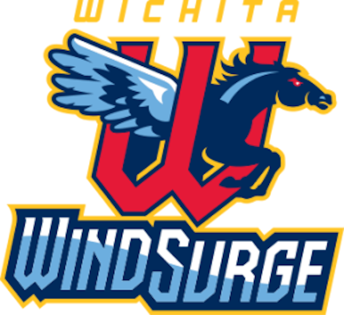 OTS Wichita Wind Surge Youth Home Replica Jersey yxl / HOME-WHT