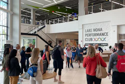 Groups got to see behind the scenes of the 130,000-square-foot Lake Nona Performance Club in Orlando as part of an AB Show tour in Orlando in 2022.