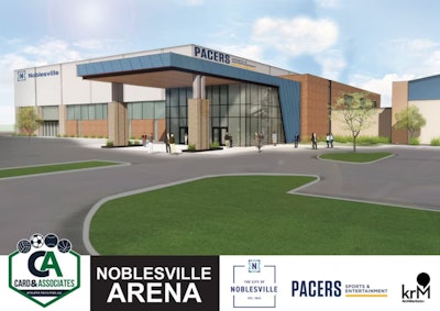 Noblesville, Ind., plans to build a new 3,400-seat, 85,000-square-foot arena to accommodate the NBA G League's relocation to the city, according to the NBA.com.