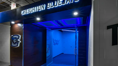 Creighton Bluejays Lighting Effects1 Courtesy Of Athletic Branding Co