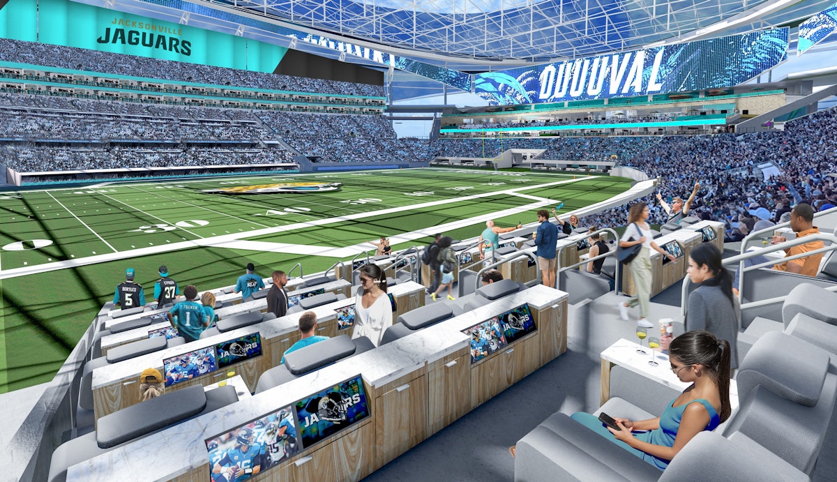 11 Renderings: Jaguars Reveal 'Stadium of the Future' Plans