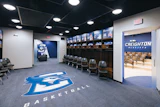Creighton Bluejays Locker Room Theater View Courtesy Of Athletic Branding Co