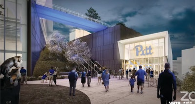 Pitt New Arena Entrance