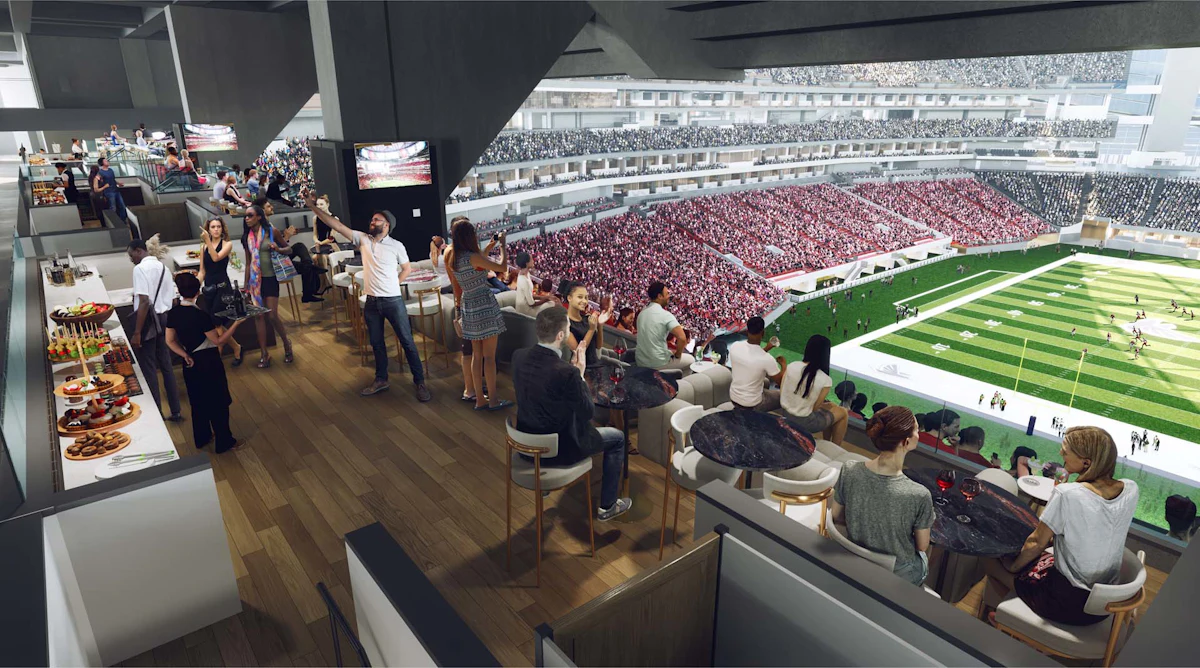 Mercedes Benz Stadium Adds Another Premium Seating Option With AT T mercedes-benz-stadium-adds-another-premium-seating-option-with-at-t