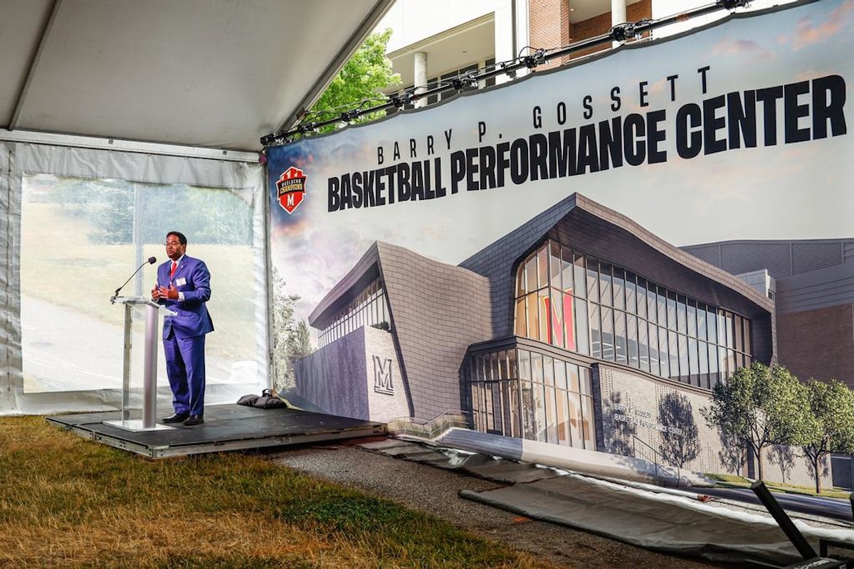 Facility Friday University of Maryland Gossett Basketball Performance