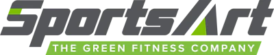 Sports Art The Green Fitness Company Primary Logo 3 C Gray Green White