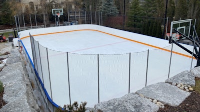 A Custom Ice installation in Oakville, Ont.