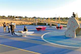 The sports court area of Luuwit View Park
