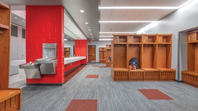 How High Schools Are Designing Locker Rooms to Create a Collegiate ...