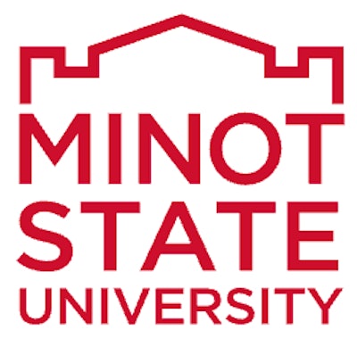 Minot State University Logo Red 2