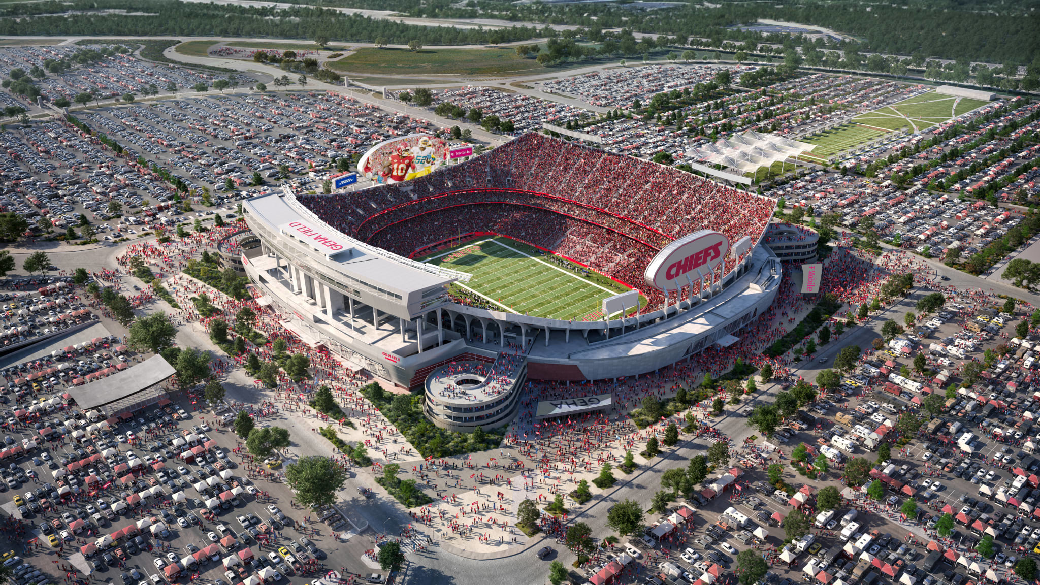 Daily Digs: Chiefs' $800M Reimagination of Arrowhead Stadium, UNI Court ...