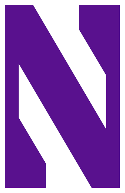 1200px Northwestern Wildcats Logo svg