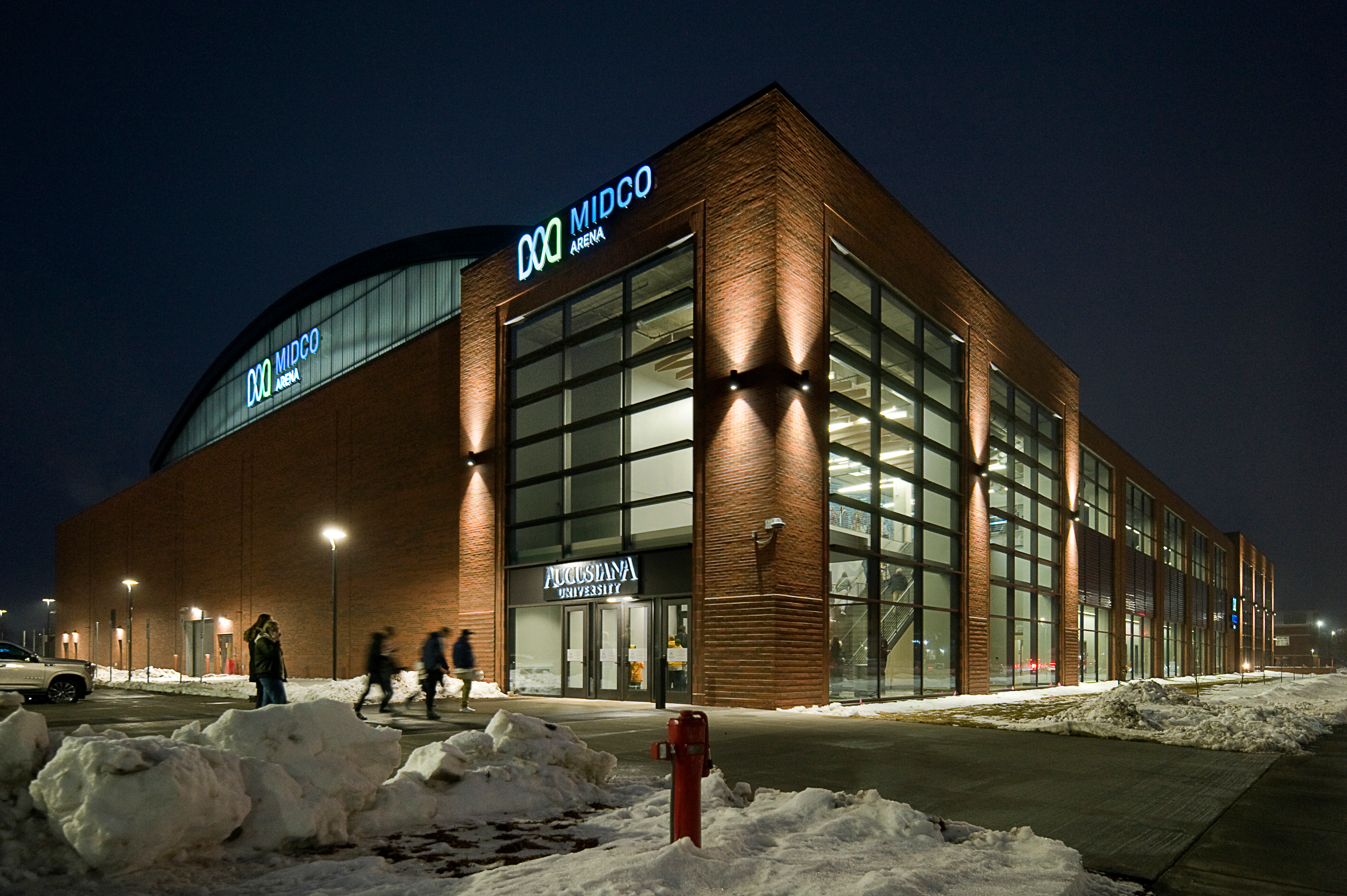 Midco Arena at Augustana University in Sioux Falls, S.D.
