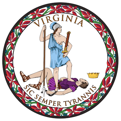 Seal Of Virginia svg