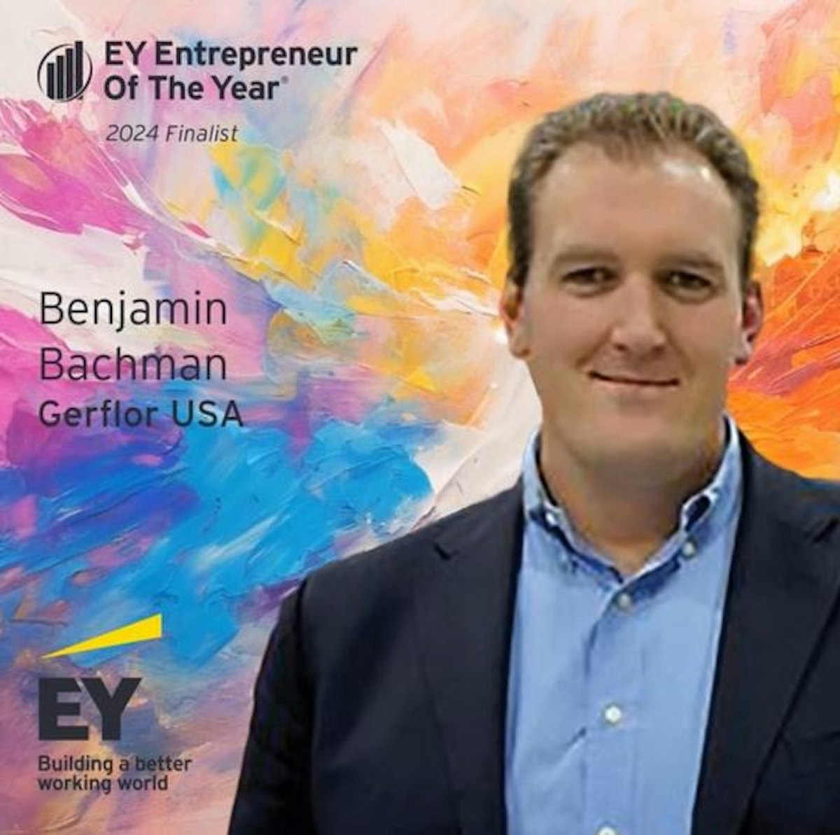 EY Announces Benjamin Bachman of Gerflor North American as an