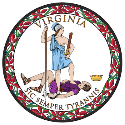 Seal Of Virginia svg