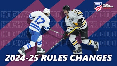 24 25 Ice Hockey Rules Changes Social Media