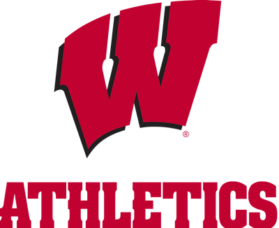 Wisconsin Badgers Logo Athletics Red Tm svg