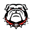 Color Georgia Bulldogs Logo