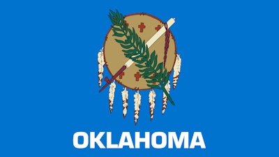 Flag Of Oklahoma svg