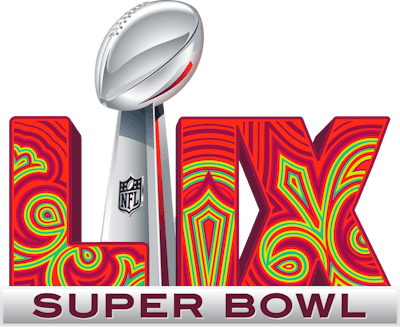 Super Bowl Lix Logo svg