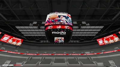 Moda Center Center Hung 1