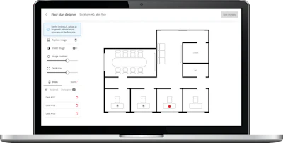 Biamp Workplace Floor Plan Computer