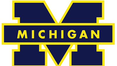 Michigan Wolverines Logo svg