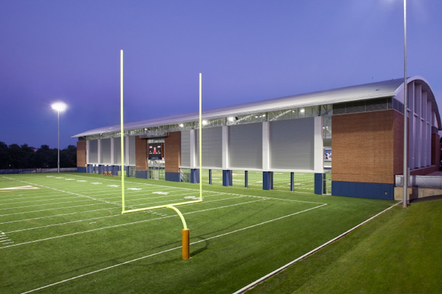 George Welsh Indoor Football Practice Facility University Of Virginia Athletic Business George Welsh Indoor Football Practice Facility University Of Virginia Athletic Business