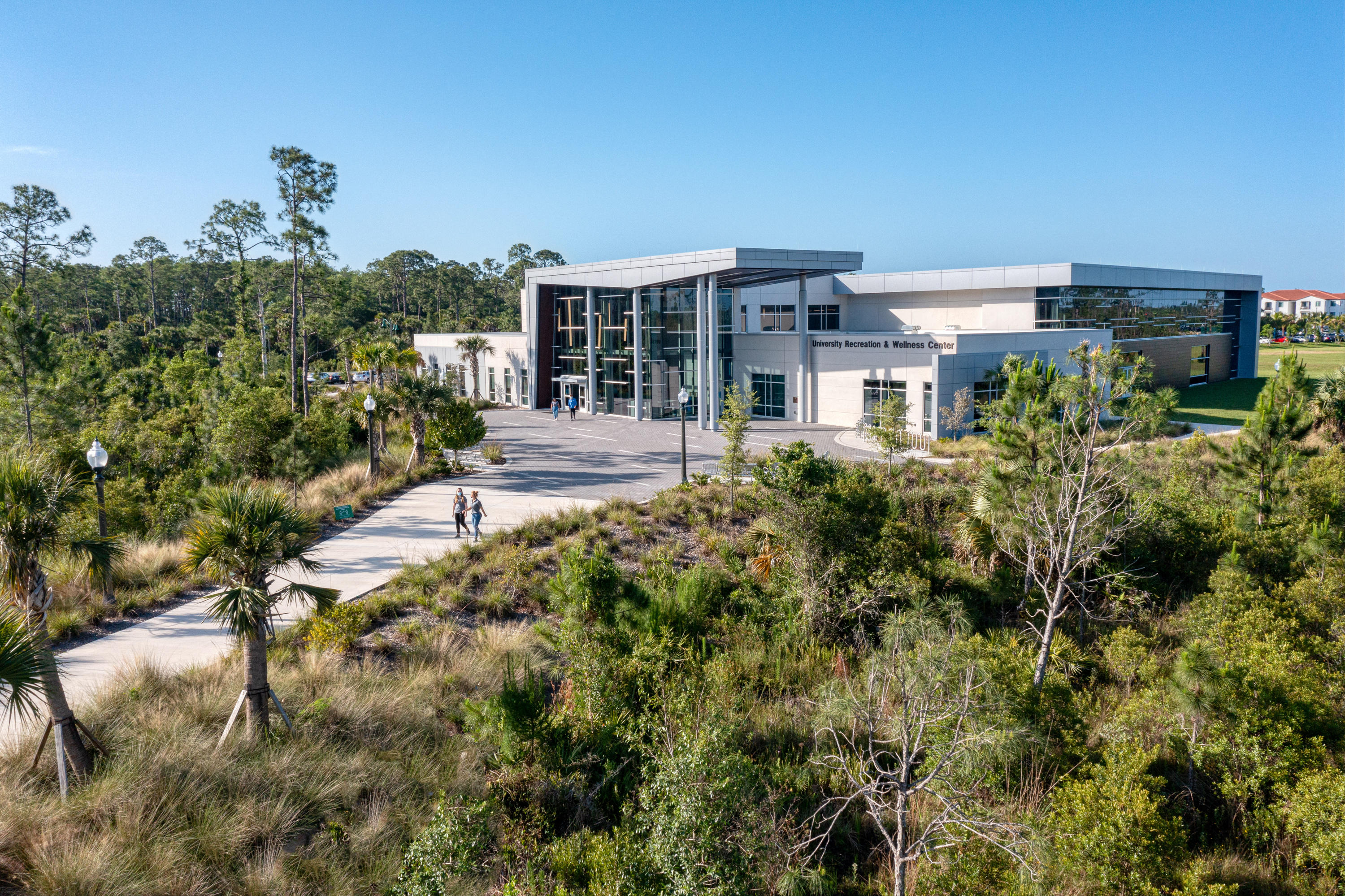 1 Fgcu Rec Wellness Ctr Ext From Ne C Sam Fentress