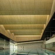 2 Hcma Təməsew̓txʷacc 50m Lap Pool With Mass Timber Sawtooth Roof Credit Nic Lehoux