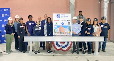 Earl Monroe New Renaissance Basketball School Topping Out Group 1 Med