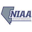 NIAA Nevada Interscholastic Activities Association logo with state outline