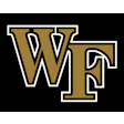 Wake Forest University official logo with gold WF letters