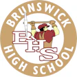 Brunswick High School logo with worker figure and school initials