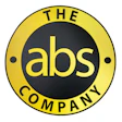 The ABS Company corporate logo in yellow and black circular design